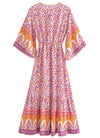 70-Tal Bohemian Flower Dress