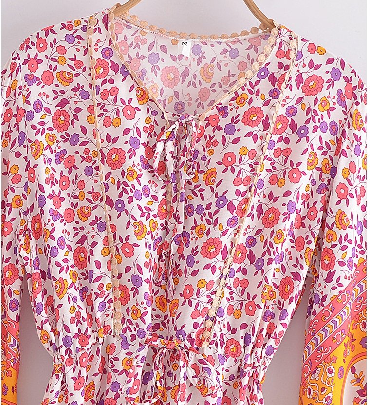 70-Tal Bohemian Flower Dress