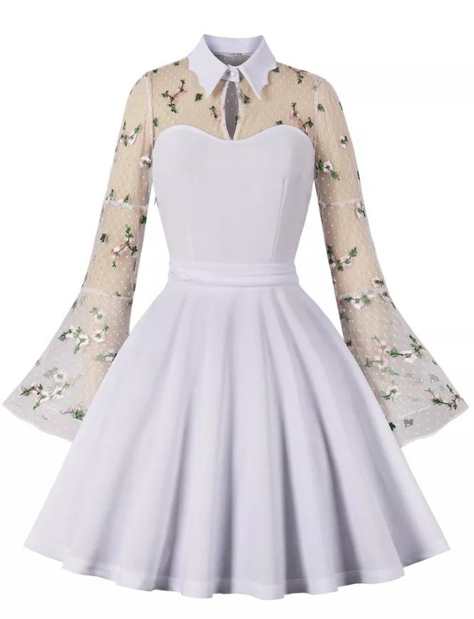 Vintage Chic Bröllopsklänning