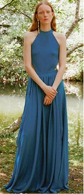 Vintage Chic Aftonklänning