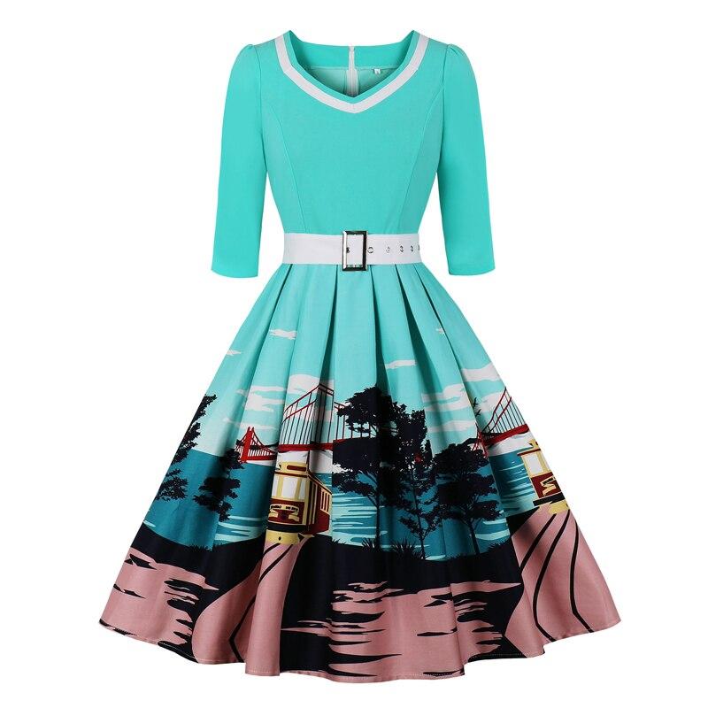 Plus Size 50-Talsklänning San Francisco