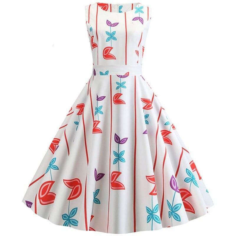 Enkel 50-Talsklänning