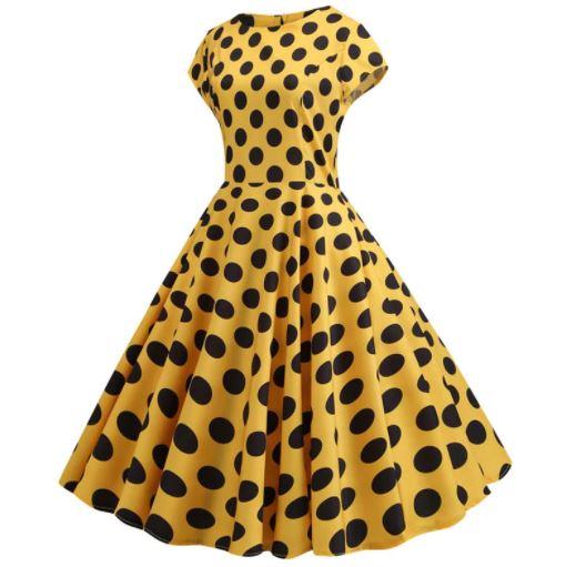 Rockabilly Klänning 50-Tal