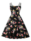 Rockabilly Girl Dress Från 50-Talet