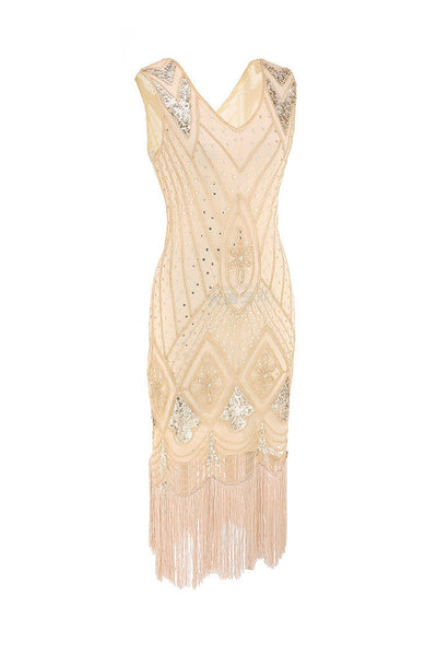 Gatsby Chic Ivory Klänning