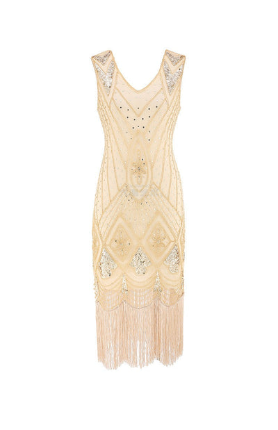 Gatsby Chic Ivory Klänning