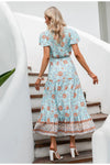 Vintage Bohemian Långklänning