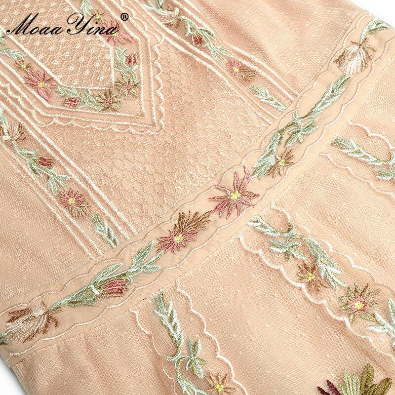 Mellanlånga Klänning 30-Tal 40-Tal Rosa