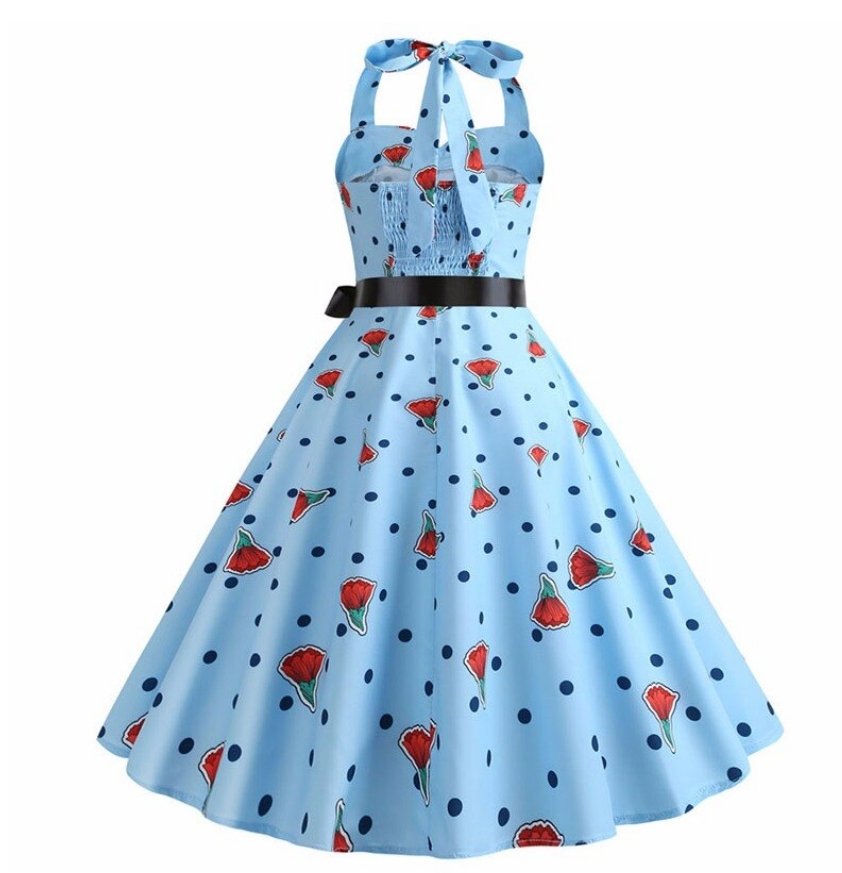 Retro Bältesklänning