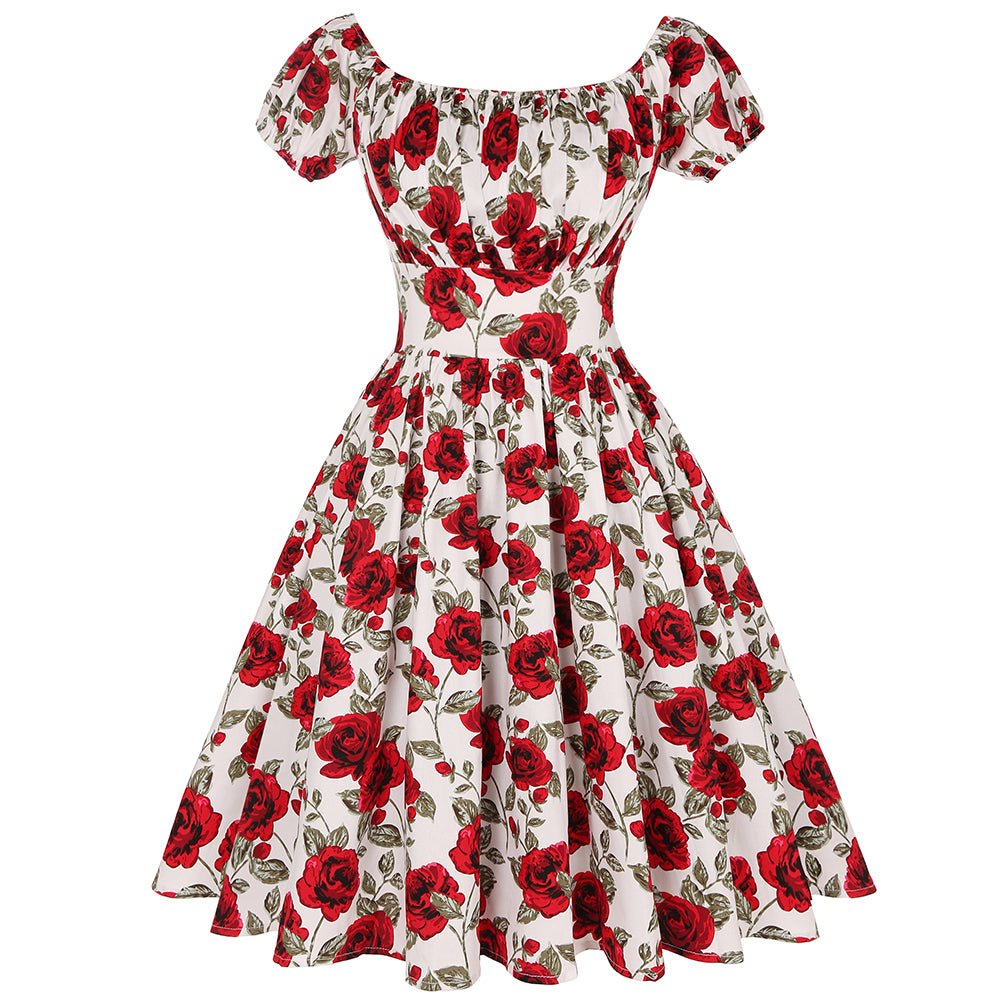 Vintage Style Klänning Plus Size Liberty