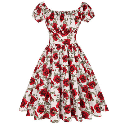 Vintage Style Klänning Plus Size Liberty