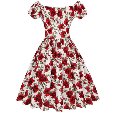 Vintage Style Klänning Plus Size Liberty