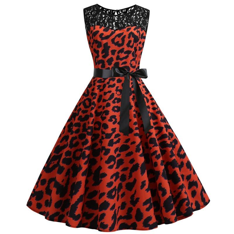 Vintage Tiger Trapeze Klänning