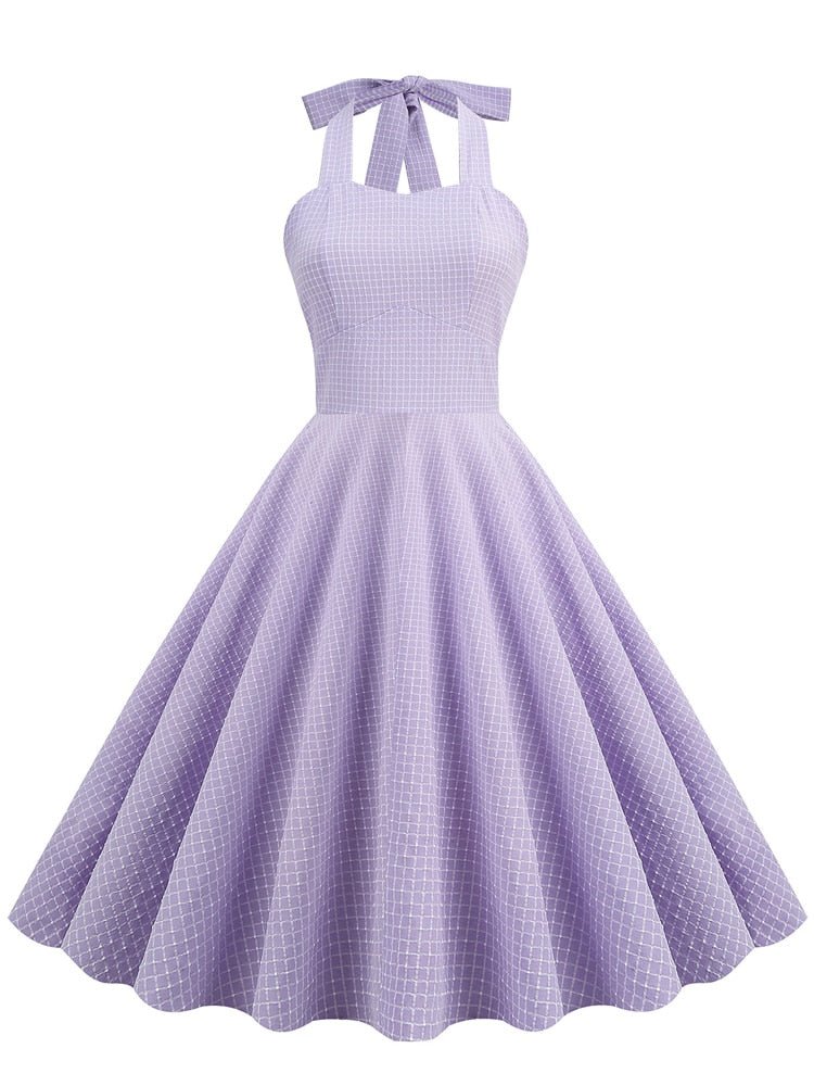 Vintage 1950 Lila Klänning