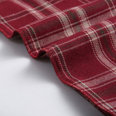Vintage 3/4 Burgundy Klänning 1960