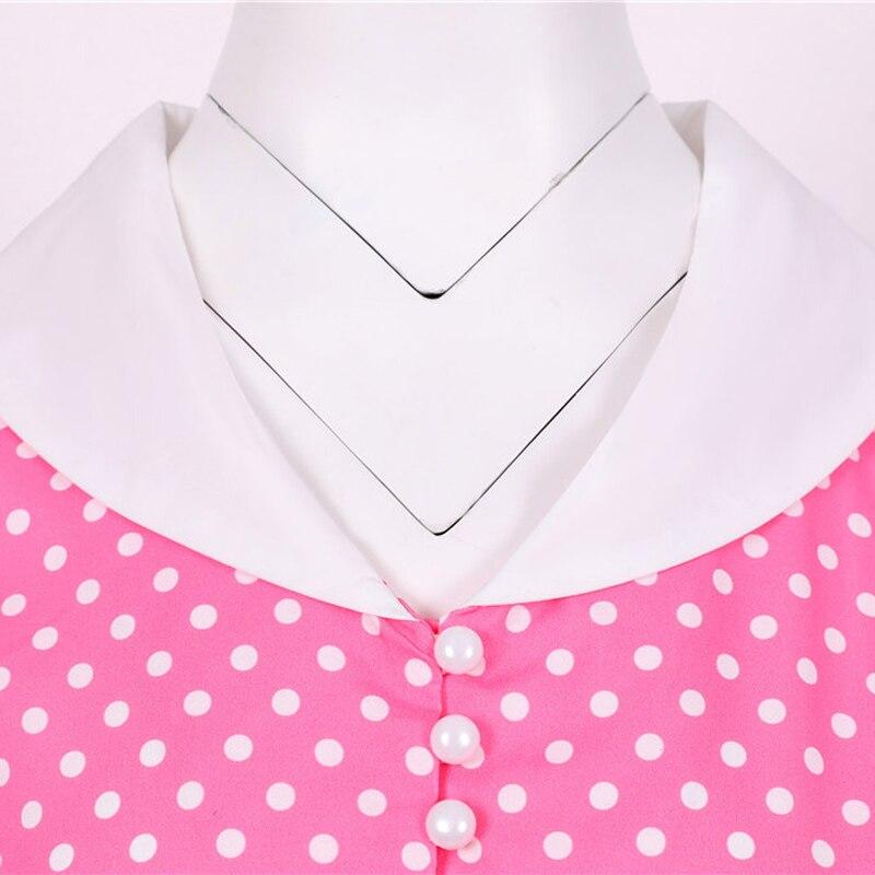 Vintage 50-Tals Rosa Prickiga Klänning