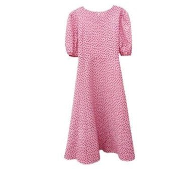 Rosa Vintageklänning Från 1940-Talet