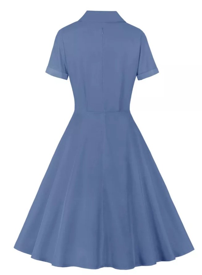 Vintage 50-Tals Audrey Hepburn-Klänning