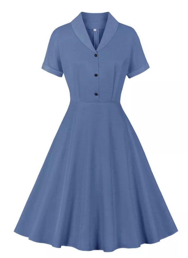 Vintage 50-Tals Audrey Hepburn-Klänning