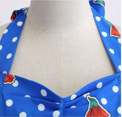 Vintage Off Shoulder Klänning Från 50-Talet