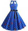 Vintage Off Shoulder Klänning Från 50-Talet