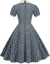 Vintage 50-Tals Guinguette Spirit Klänning