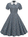 Vintage 50-Tals Guinguette Spirit Klänning