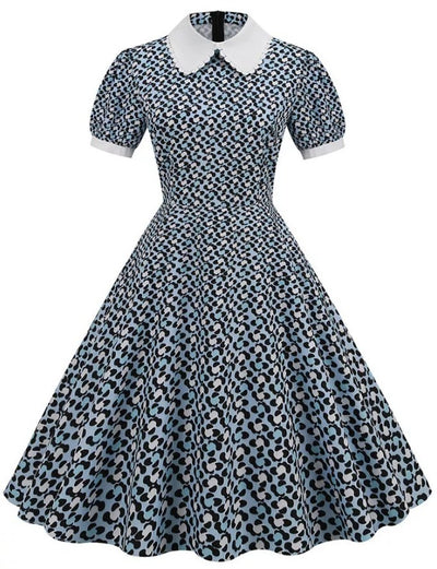 Vintage 50-Tals Guinguette Spirit Klänning