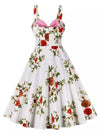Vintage 50-Tals Rosa Klänning