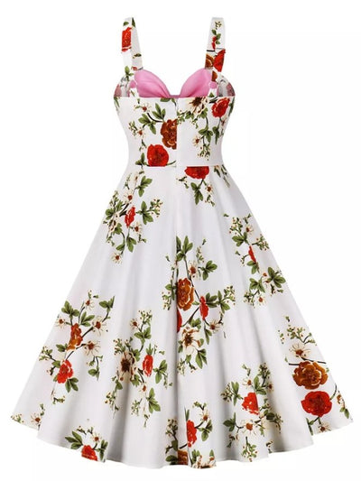 Vintage 50-Tals Rosa Klänning