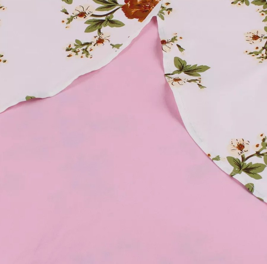 Vintage 50-Tals Rosa Klänning