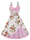 Vintage 50-Tals Rosa Klänning