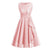 Vintage 50-Tals Rosa Aftonklänning