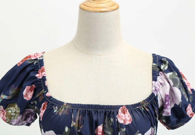 Vintage 60-Tals Klänning Rosor