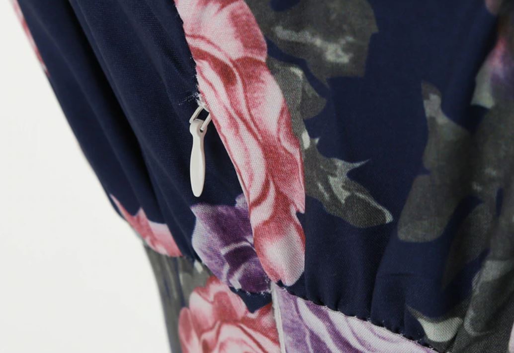 Vintage 60-Tals Klänning Rosor