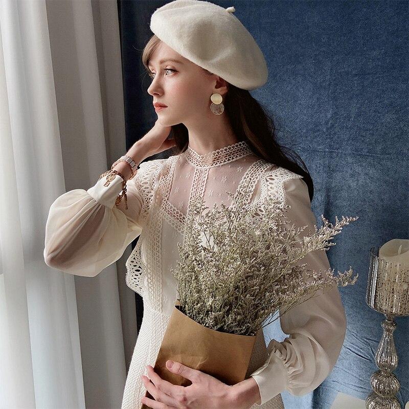 Vintage 30-Tals Beige Klänning