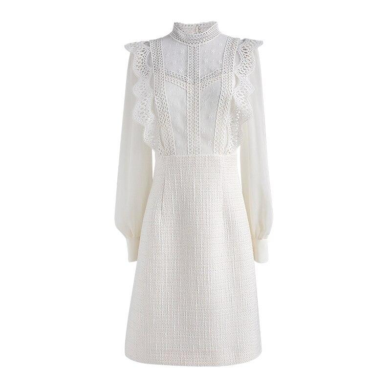 Vintage 30-Tals Beige Klänning