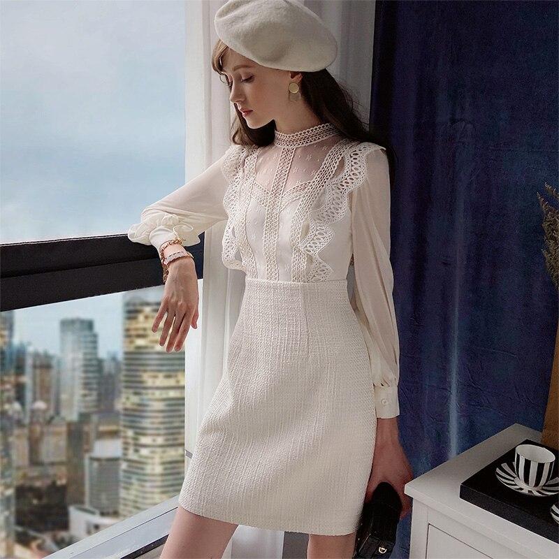 Vintage 30-Tals Beige Klänning