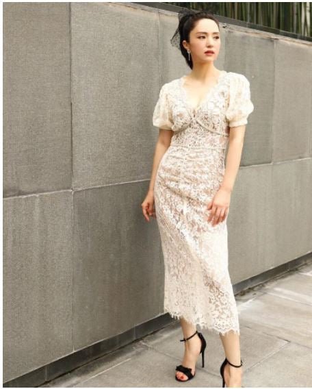 Vintage 40-Tals Bröllopsklänning