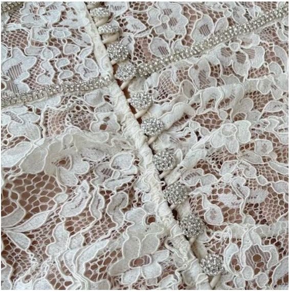 Vintage 40-Tals Bröllopsklänning