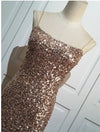 Vintage 40-Tal Bodycon Klänning Khaki