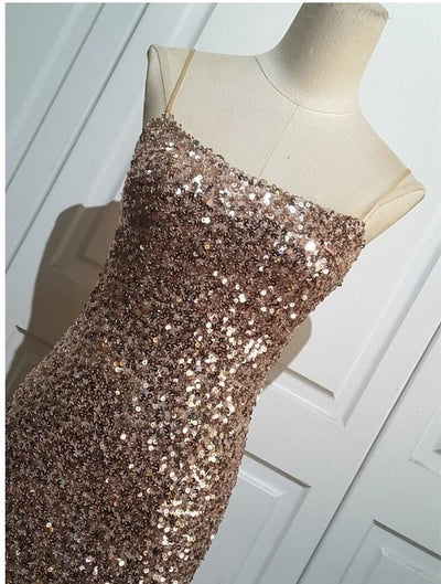 Vintage 40-Tal Bodycon Klänning Khaki