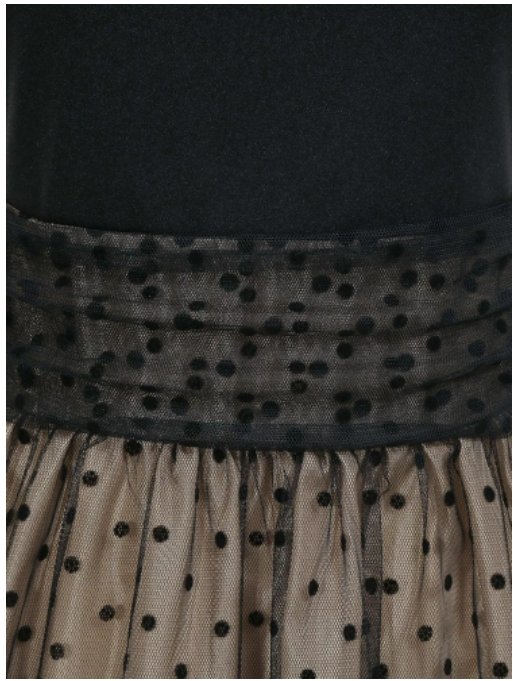 Preppy Vintage Klänning Svart