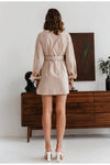 Beige Vintageklänning