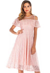 Vintage Rosa Ceremoniklänning
