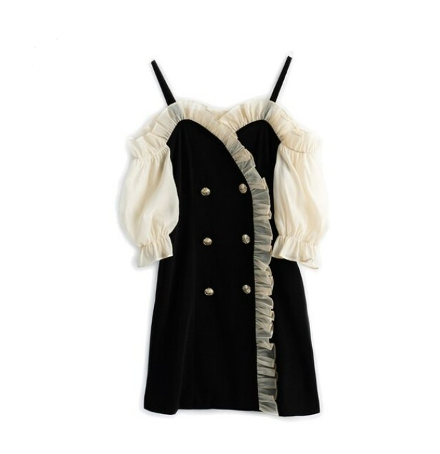 Kort Vintageklänning