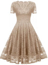 Vintage Beige Jungfruklänning