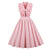 Vintage Froufrou Plus Size Rosa Klänning