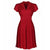 Vintage Plus Size 50-Tal Röd Klänning