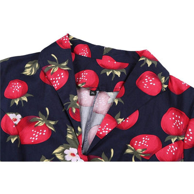Strawberry Plus Size Vintage Klänning